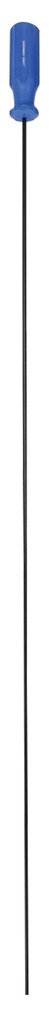 Birchwood Casey 41407 Cleaning Rod  Steel 27 Cal Rifle Firearm 33" Long Includes Reusable Storage Tube