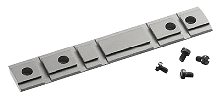 Ruger 90226 Scope Base Adapter  Silver Aluminum Fits Ruger 10/22  &  96/22 Tip-Off/Weaver Mount
