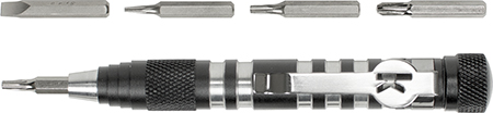 Kershaw TXTOOL TX  Aluminum 4.80" Long Aluminum Silver/Gray Aluminum Handle