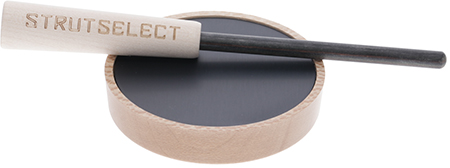 Drury Outdoors HSDODPC Signature Pot Call Friction Call Attracts Turkeys Natural Aluminum/Wood