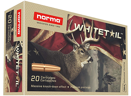 Norma Ammunition 20177412 Dedicated Hunting Whitetail 300WinMag 150gr Pointed Soft Point 20 Per Box/10 Case