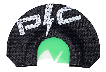 Power Calls 24250 Beau Brooks Signature Series Batwing Diaphragm Call Attracts Turkeys Black/Green