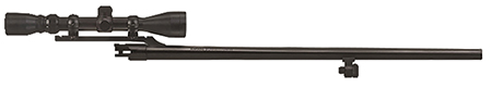 Mossberg 92156 OEM  12 Gauge 24" Slug Barrel w/Cantilever Mount, Fully-Rifled Bore  &  Blued Finish, For Use w/Mossberg 500  &  Maverick 88 6-Shot Models, Includes 3-9x40mm Scope