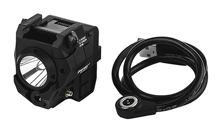 iProtec 6751 RM185LSG Rail-Mount Firearm Light with Green Laser  Black 185 Lumen White Light