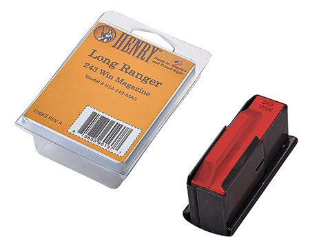 Henry H14243MAG Long Ranger  4rd 243 Win Blued Steel