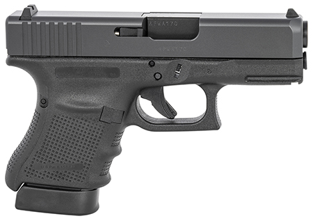 Glock UG3050201 G30 Gen4 Subcompact 45 ACP  3.78" Barrel 10+1, Black Frame  &  Slide, Finger Grooved Rough Texture Grip, Modular Backstrap, Safe Action Trigger   (US Made)