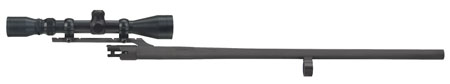 Mossberg 92356 OEM Replacement  12 Gauge 24" 3" Blued Matte Finish Steel Material Slug Style with 3-9x40mm Scope, Full Rifling  &  Cantilever Mount for Remington 870