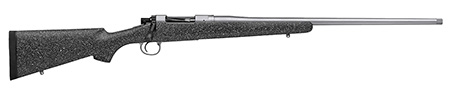 Nosler 40221 M21  6.5 PRC 4+1 24" Barrel, Stainless Steel Nitride Metal Finish, Gray Speckled Black All-Weather Epoxy Stock