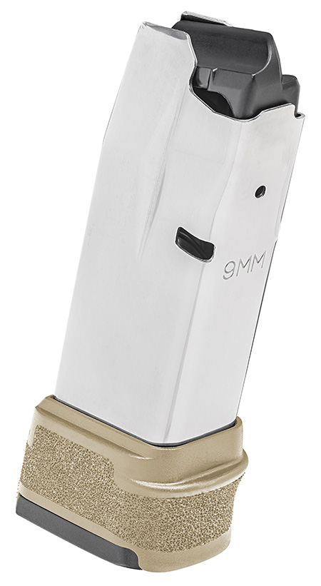 Springfield Armory HC5915F Hellcat  15rd Extended Floorplate 9mm Luger SS/Dark Earth Stainless Steel