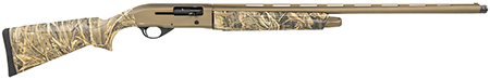 Pointer KIRFT4MX512 FT4 Field Trek Full Size 12 Gauge Semi-Auto 3" 5+1 28" Burnt Bronze Cerakote Vent Rib Barrel, Burnt Bronze Cerakote Steel Receiver, Fixed Realtree Max-5 Synthetic Stock, Right Hand