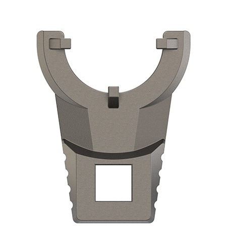 Real Avid AVMFESCNW Master -Fit Extended  &  Standard Castle Nut Wrench Titanium/Stainless Steel for AR-Platform