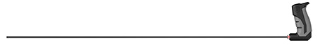 Real Avid AVBMSR2236 Bore-Max Smart Rod Carbon Fiber 22 Cal Rifle Firearm 36" Long Includes Wall Hanger