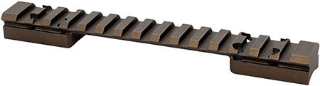 Warne 7642BB Browning X-Bolt Mountain Tech Tactical Rail Burnt Bronze Cerakote 0 MOA
