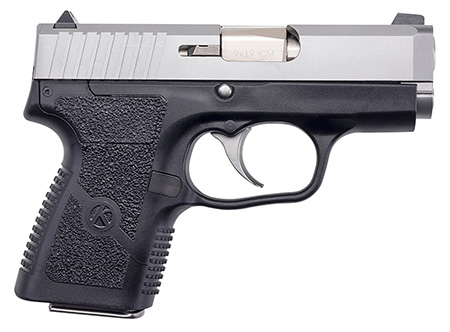 Kahr Arms CM9093N CM9  9mm Luger 6+1 3" Stainless Steel Barrel, Matte Stainless Serrated Slide, Black Polymer Frame, Black Textured Polymer Grip, Night Sights, No Safety, Right Hand