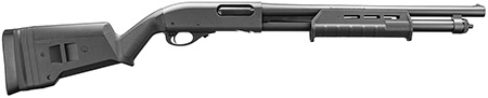 REM Arms Firearms R81192 870 Express Tactical 12 Gauge 3" 18.50" 6+1 Matte Blued Rec/Barrel Matte Black Fixed Magpul SGA/MOE Stock Right Hand Includes Fixed Cylinder Choke  &  Bead Sight
