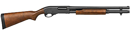 Remington Firearms (New) R81197 870 Home Defense 12 Gauge Pump 3" 6+1 18.50" Matte Blued Steel Barrel  &  Receiver, Satin Hardwood Fixed Stock, Right Hand