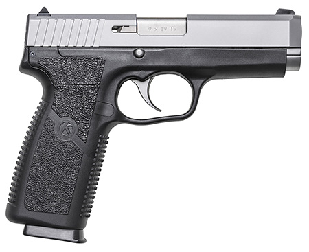 Kahr Arms CT9093N CT9  9mm Luger 8+1 4" Barrel, Black Polymer Frame, Serrated Matte Stainless Steel Slide, Textured Polymer Grip  &  Front Night Sight