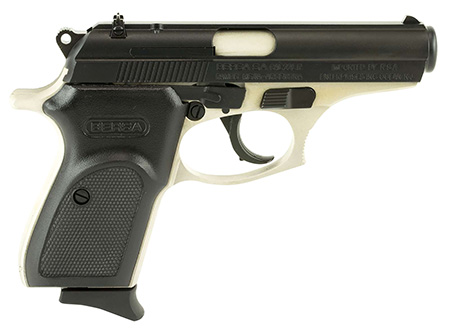 Bersa T22DT Thunder  Micro-Compact Frame 22 LR 10+1 3.50" Nickel Steel Barrel, Matte Black Serrated Slide, Nickel Aluminum Frame w/Beavertail