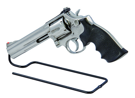 Lockdown 222314 Handgun Rack Black Vinyl Metal Holds 1 3 Pack