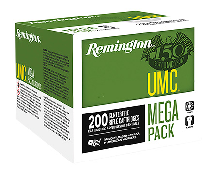 Remington Ammunition 20107 UMC Mega Pack 300Blackout 150gr Full Metal Jacket 200 Per Box/1 Case *Loose