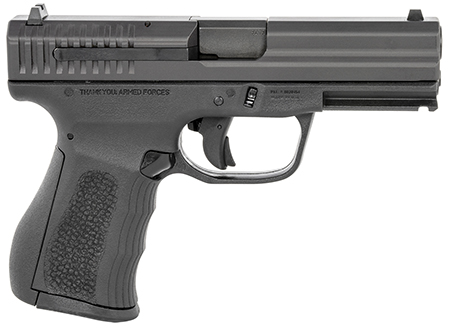 FMK G9C1G2BSS 9C1 G2 9mm Luger 14+1 4" Black Stainless Steel Barrel, Black Serrated Carbon Steel Slide, Black Polymer Frame w/Picatinny Rail, Black Backstrap Grip