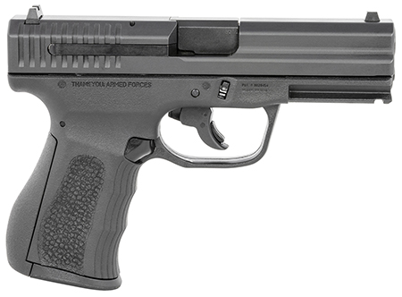 FMK G9C1G2BSSCM 9C1 G2 *CA/MA Compliant 9mm Luger 10+1 4" Black Stainless Steel Barrel, Black Serrated Carbon Steel Slide, Black Polymer Frame w/Picatinny Rail, Black Backstrap Grip