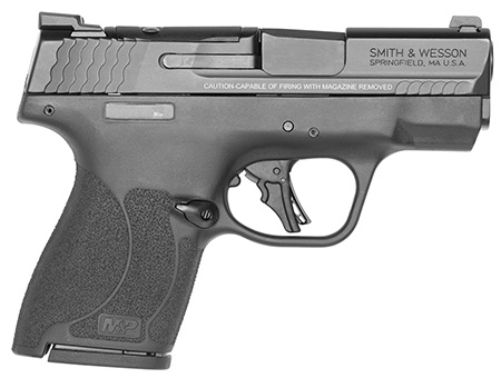 Smith  &  Wesson 13558 M & P9 Shield Plus 9mm Luger 3.10" 10+1 Matte Black (No TS) Frame/Textured Grip Black Armornite Stainless Steel with Optics Cut  &  Tritium Night Sights