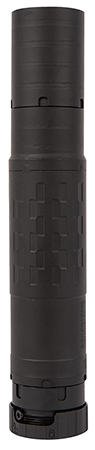 SilencerCo SU5107 Hybrid 46M  Multi-Caliber 1.57" Diameter Black Titanium/Inconel/Stainless Steel