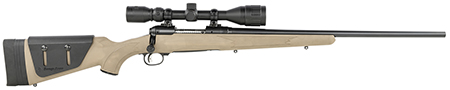 Savage Arms 18708 11 Hunter 6.5 Creedmoor 4+1 22" Barrel, Black Metal Finish, Flat Dark Earth Fixed with Adjustable Cheek Piece Stock Includes Bushnell 4-12x40mm Scope