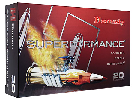 Hornady 80990 Superformance  308Win 165gr Copper Alloy eXpanding 20 Per Box/10 Case