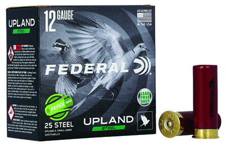 Federal USH122W75 Upland Field  &  Range Paper Wad 12Gauge 2.75" 1oz 7.5Shot 25 Per Box/10 Case