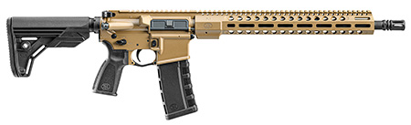 FN 36100642 FN 15 Tac3 5.56x45mm NATO 16" Chrome-Lined Barrel 30+1, FDE Anodized Rec/M-LOK Handguard, Black 6 Position Collapsible Stock, Optics Ready