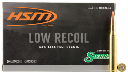 HSM 27014N Low Recoil  270 Win 130 gr Orange Polymer Tip 20 Per Box/ 20 Case