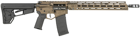 Diamondback DB1758K071 DB15  5.56x45mm NATO 16" 30+1 Midnight Bronze Adjustable Magpul ACS-L Stock Black Magpul MOE-K2+ Grip 15" M-LOK