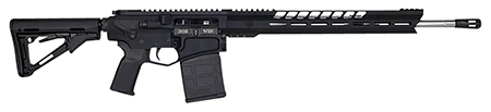 Diamondback DB1032C001 DB10  308 Win 18" 20+1 Black Adjustable Magpul CTR Stock Black Magpul MOE K2 Grip with Black Gold Lower 15" M-Lok