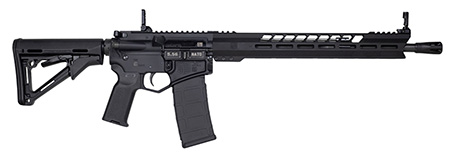 Diamondback DB1836K001 DB15  5.56x45mm NATO 16" 30+1 Black Adjustable Magpul CTR Stock Black Magpul MOE K2 Grip with Black Gold Lower