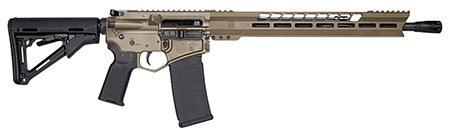 Diamondback DB1732N061 DB15  6.5 Grendel 18" 5+1,28+1 Black Adjustable Magpul CTR Stock Black Magpul MOE K2 Grip with Black Gold Lower 15" M-Lok Flat Dark Earth