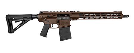 Diamondback DB1018C071 DB10  308 Win 16" 20+1 Midnight Bronze Magpul MOE Carbine Stock Black Magpul MOE-K Grip 15" M-Lok