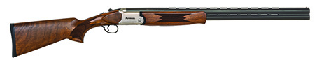 Mossberg 75471 Silver Reserve  12 Gauge with 28" Matte Blued Barrel, 3" Chamber, 2rd Capacity, Satin Silver Engraved Metal Finish  &  Satin Black Walnut Stock Right Hand (Full Size)