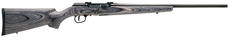 Savage Arms 47801 A17 Sporter Full Size 17 WSM 8+1 22" High Luster Button Rifled Barrel, High Luster Drilled  &  Tapped Carbon Steel Receiver, Matte Gray Fixed Laminate Stock, Right Hand