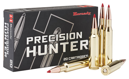 Hornady 85578 Precision Hunter  7mm-08Rem 150gr Extremely Low Drag eXpanding 20 Per Box/10 Case