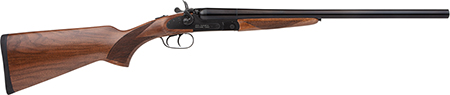 Rock Island 12RSS24 Side By Side  Full Size 12 Gauge 3" 2rd 24" Barrel, Black Anodized Metal Finish  &  Walnut Stock Right Hand