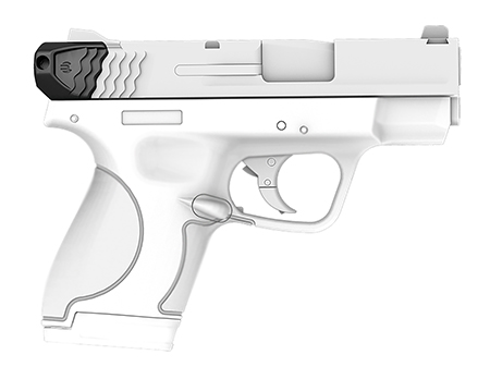 Recover Tactical SCH9-01 Upper Charging Handle  Black Polymer S&W Shield Mod 1  &  2 9,40