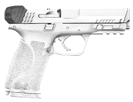 Recover Tactical MCH01 Upper Charging Handle  Compatible w/S&W M & P, Black Polymer, Ambidextrous