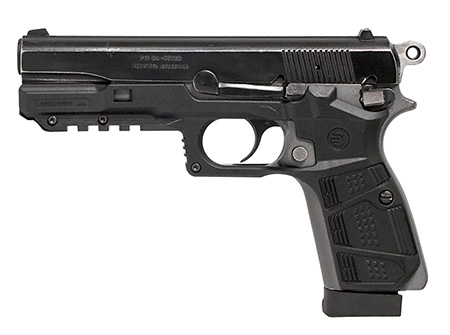Recover Tactical HPC01 Grip  &  Rail System  Black Polymer Picatinny for Browning Hi-Power