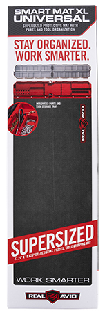 Real Avid AVXLVISM Smart Mat  XL Black/Red 47.25" x 19.63"