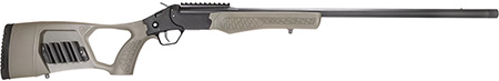 Rossi SSP20TKY Tuffy Turkey 20 Gauge 1rd 26" Alloy Steel Barrel  &  Receiver w/Matte Black Finish, Synthetic OD Green Fixed Thumbhole Stock w/Shell Holder, Ambidextrous (Youth)
