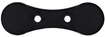 Lockdown 222501 Gun Concealment Magnet Black Metal Holds 1 Handgun