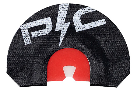 Power Calls 24243 Ghost Cut  Diaphragm Call Turkey Hen Sounds Black/Red