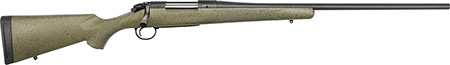 Bergara Rifles B14LM101C B-14 Hunter 300 Win Mag 3+1 24" Graphite Black Cerakote Barrel, SoftTouch Speckled Green Fixed American Style Stock
